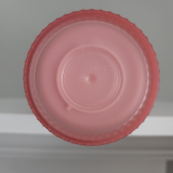 NWOT Starbucks 2022 Valentines Pink Studded Tumbler Cup - Picture 4 of 5